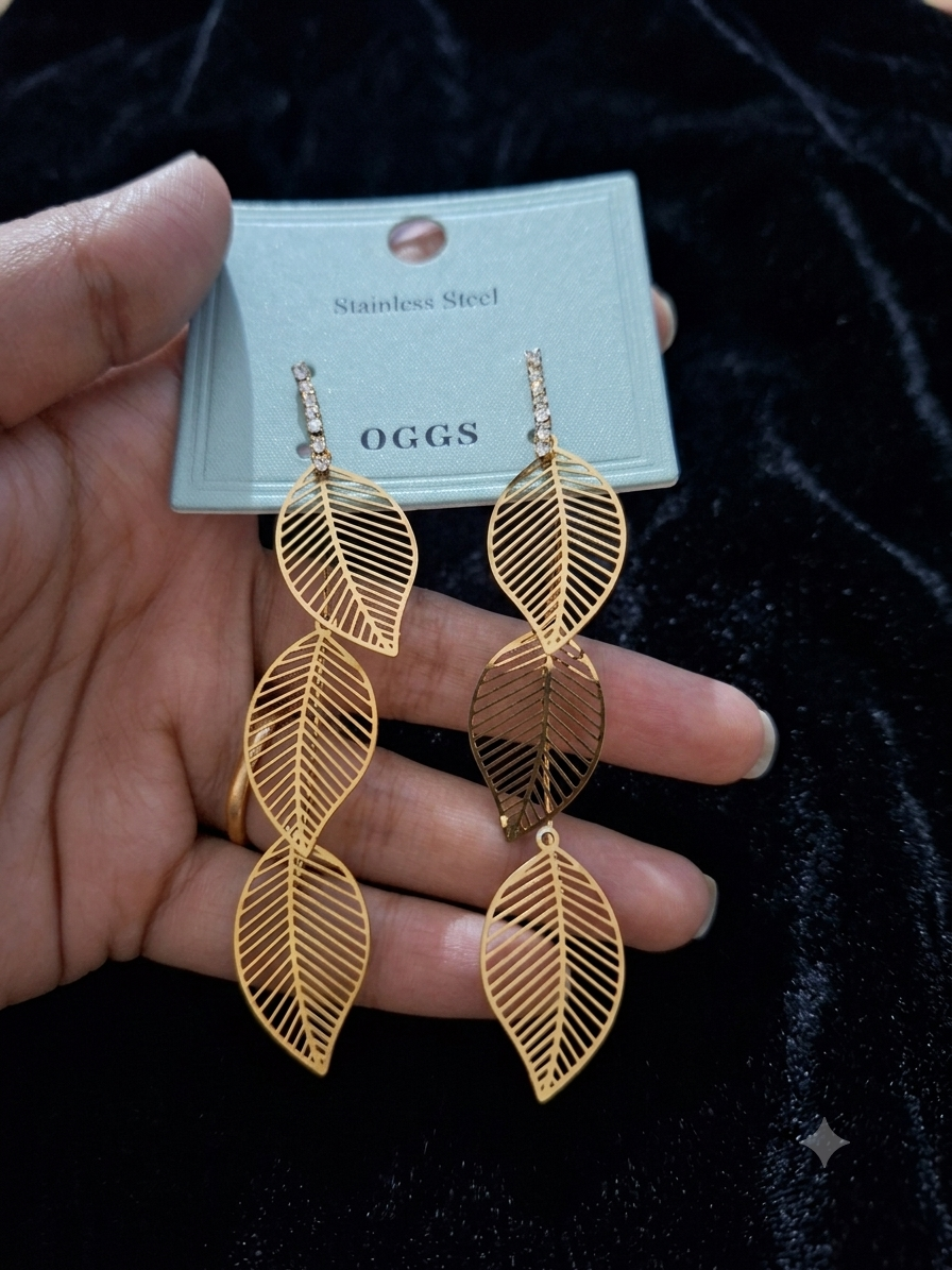 Anti tarnish earring 05