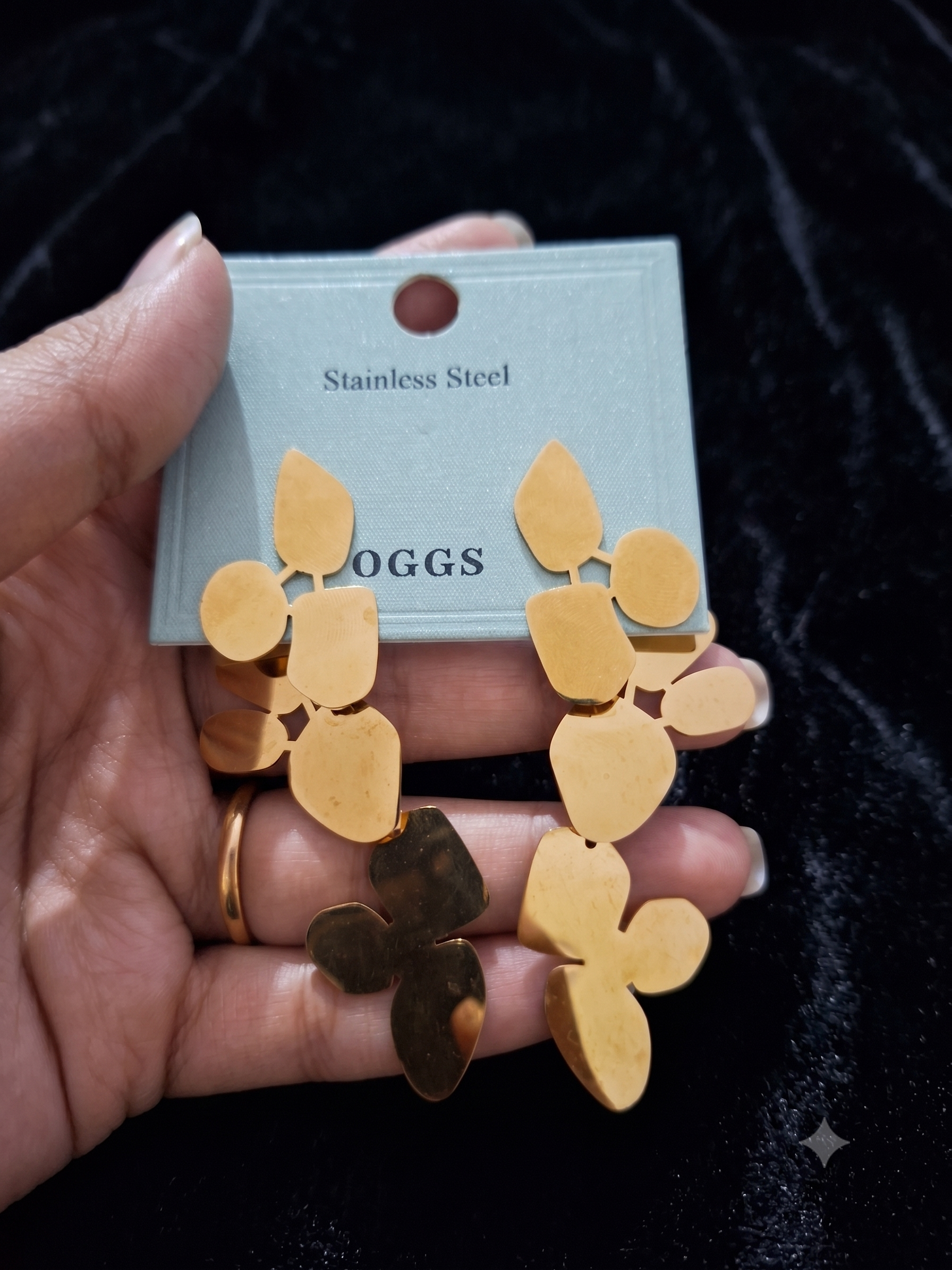 Anti tarnish earring 04