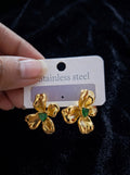 Anti tarnish earring 155