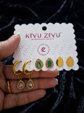 Anti tarnish earring 145