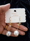 Anti tarnish earring 143