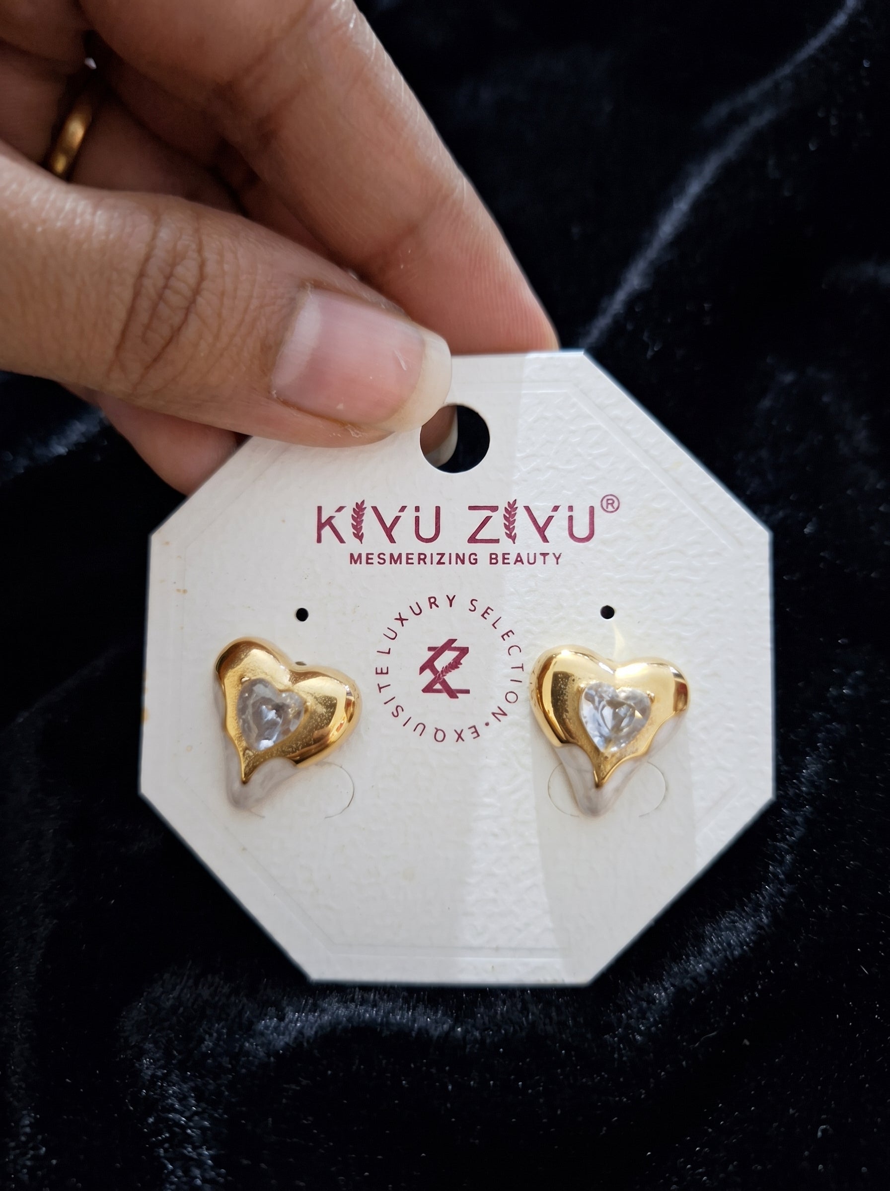 Anti tarnish earring 128