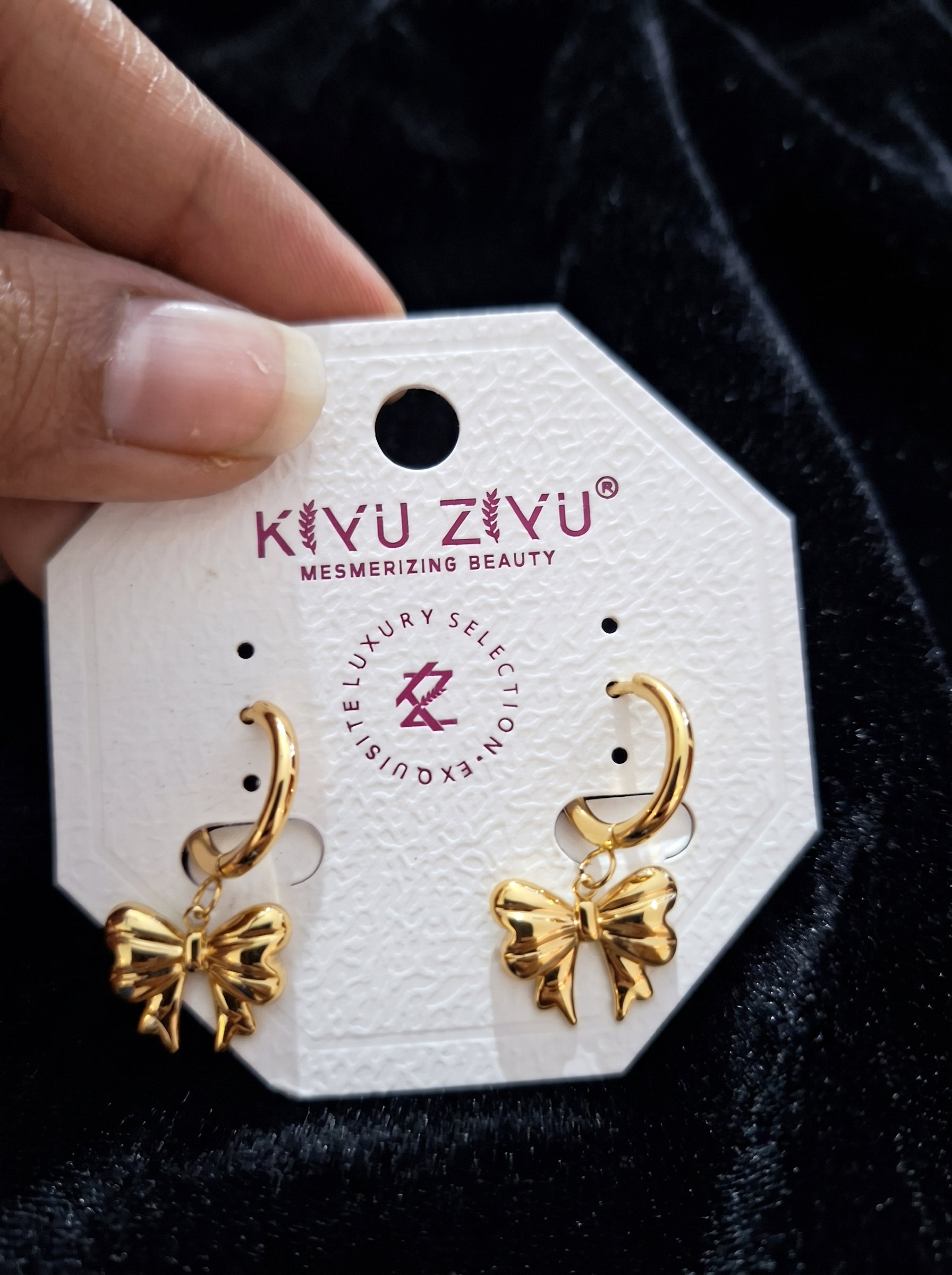 Anti tarnish earring 123