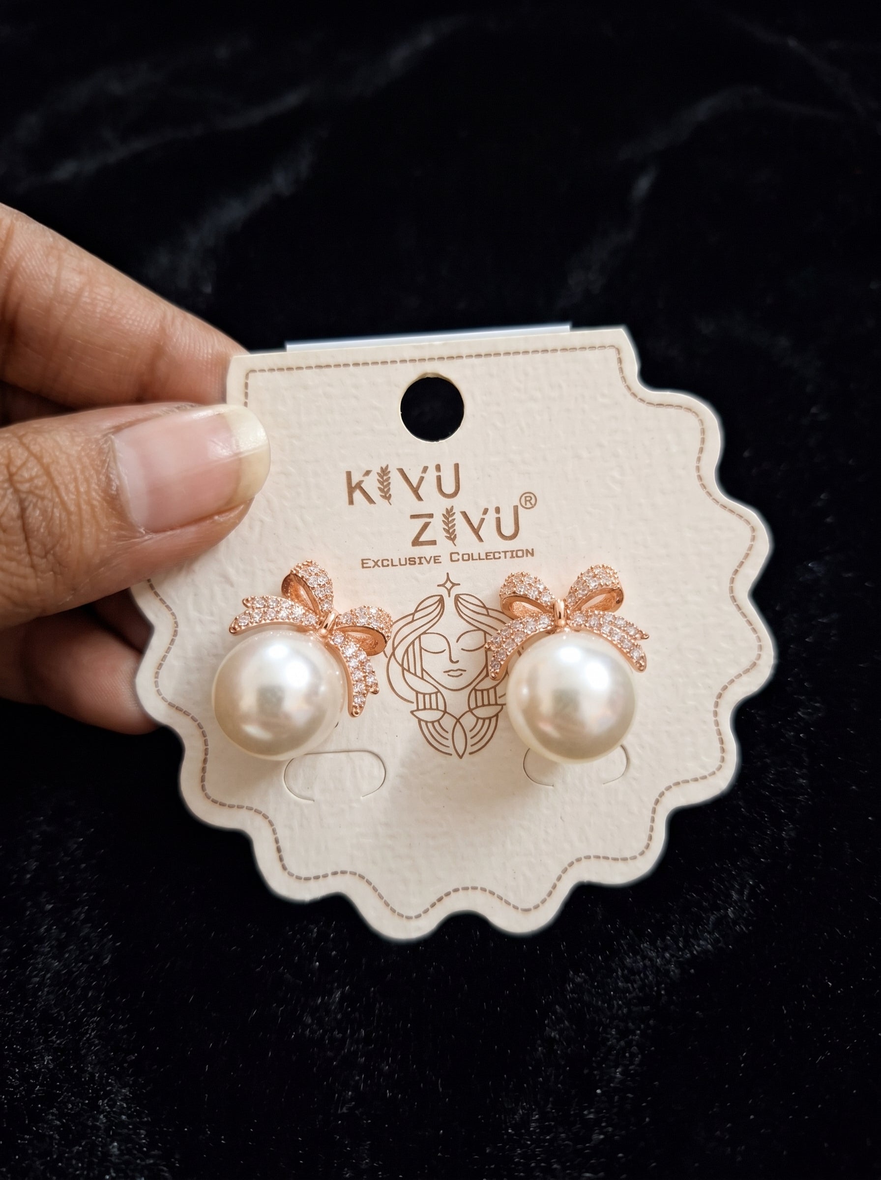 Anti tarnish earring 125