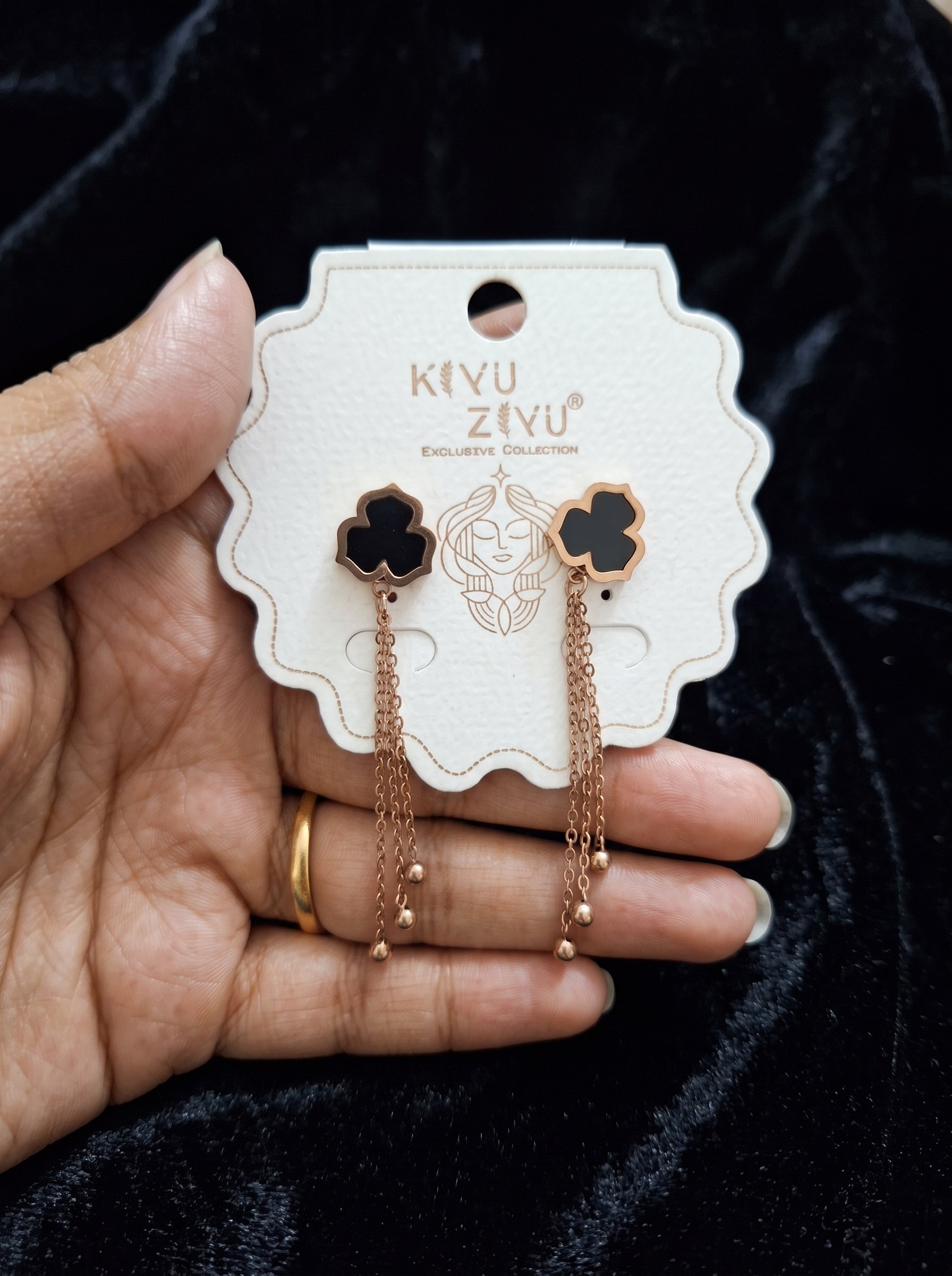 Anti tarnish earring 91