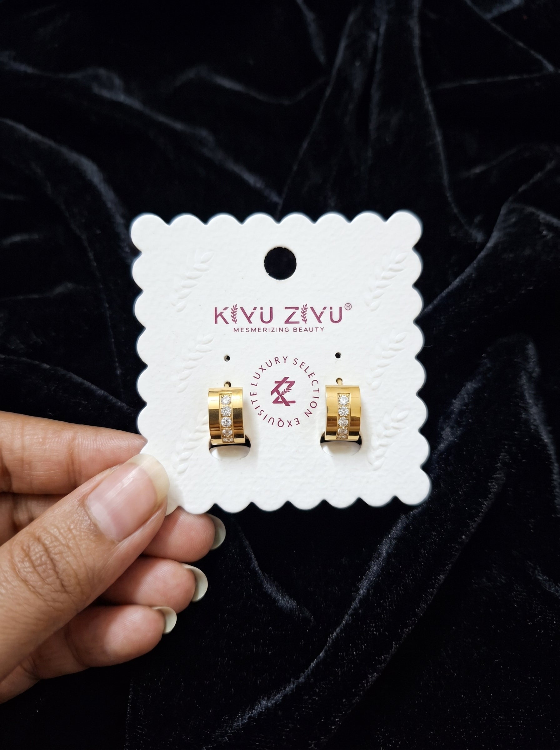 Anti tarnish earring 85