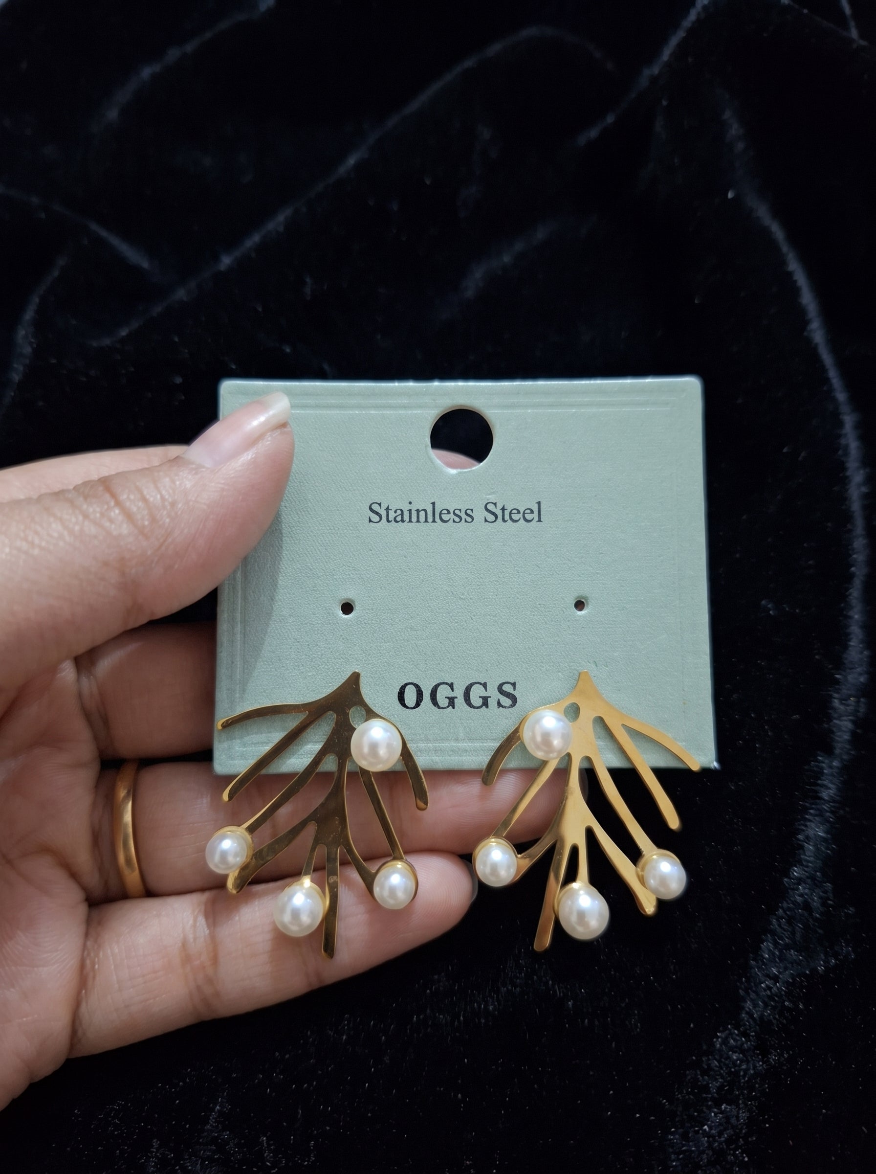Anti tarnish earring 78