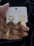 Anti tarnish earring 76