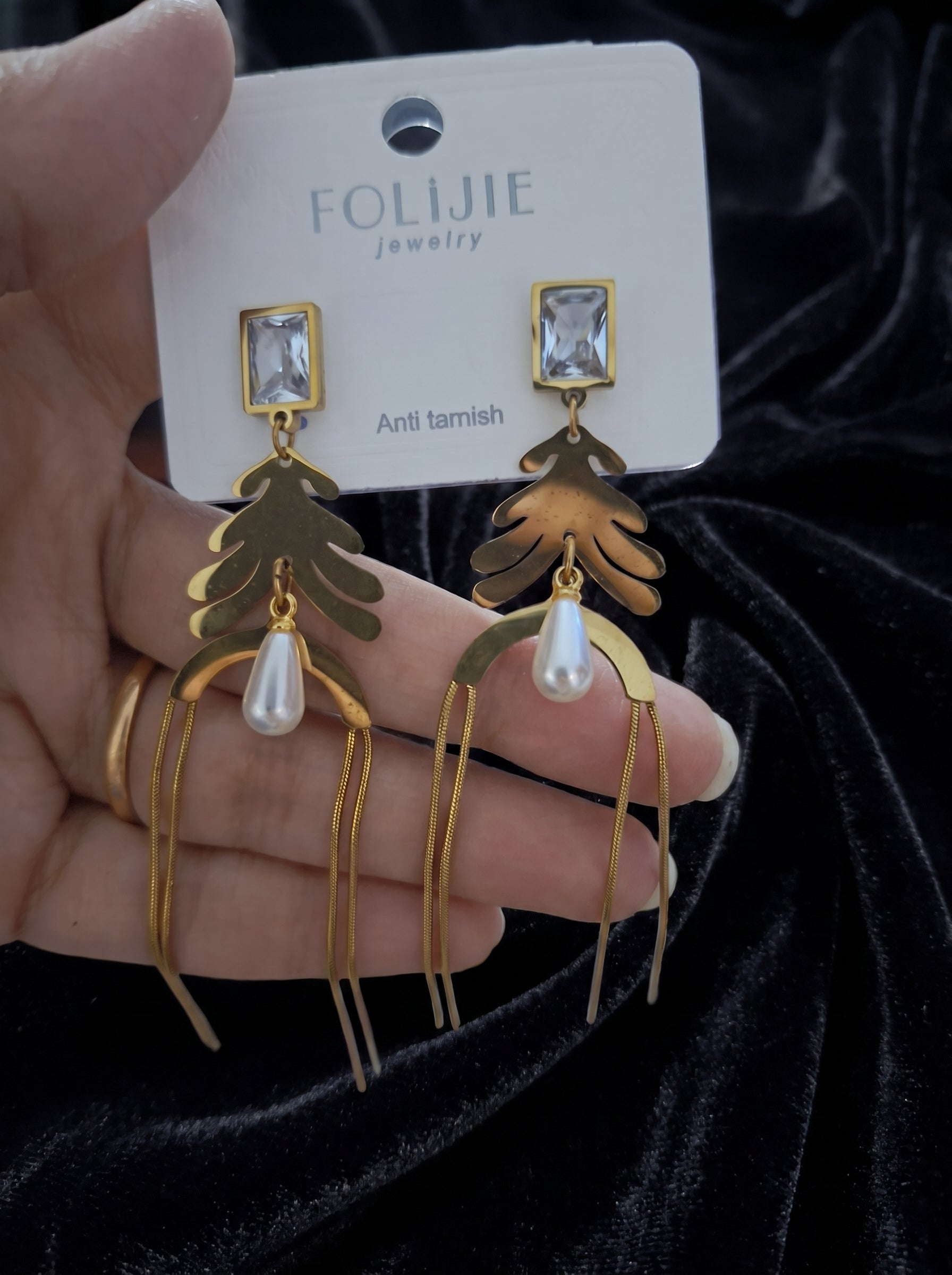 Anti tarnish earring 60