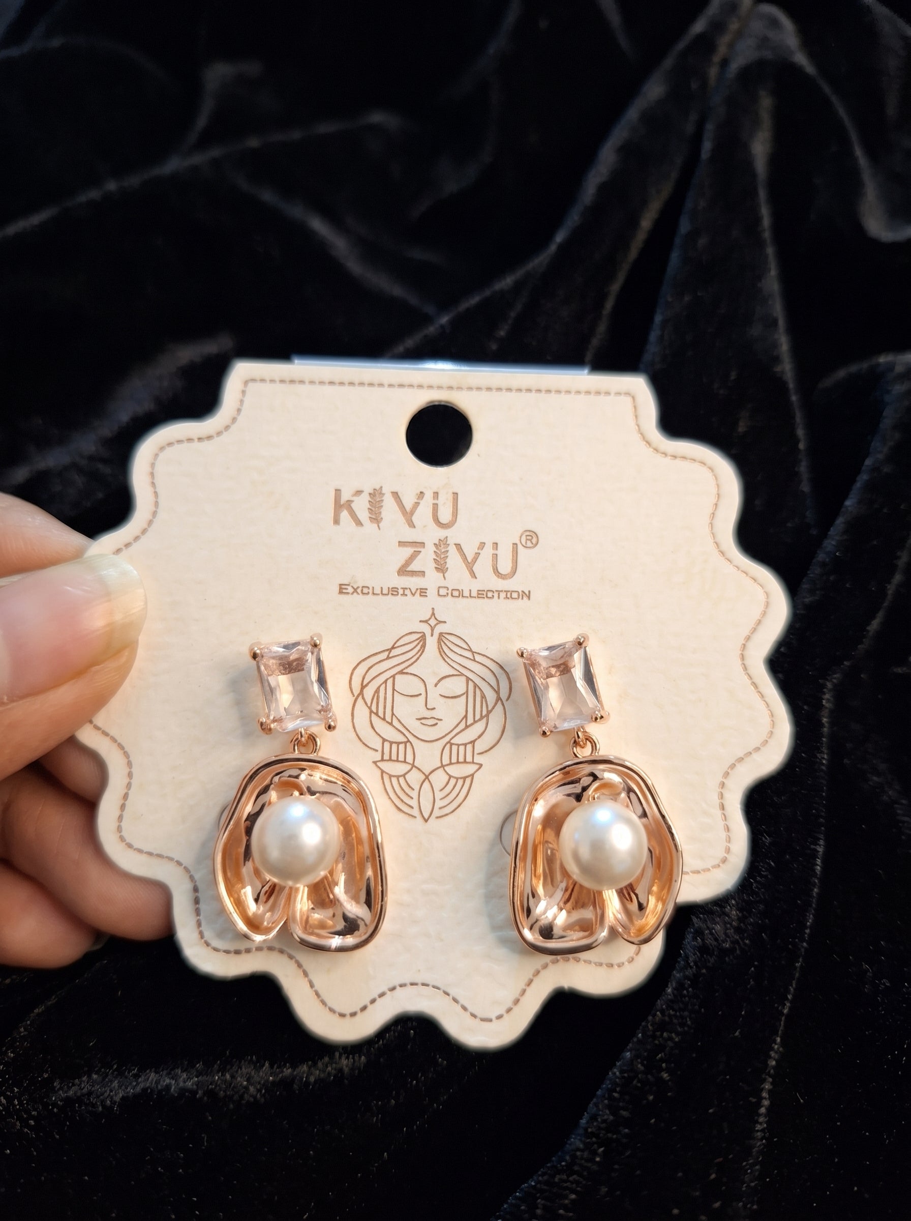 Anti tarnish earring 57