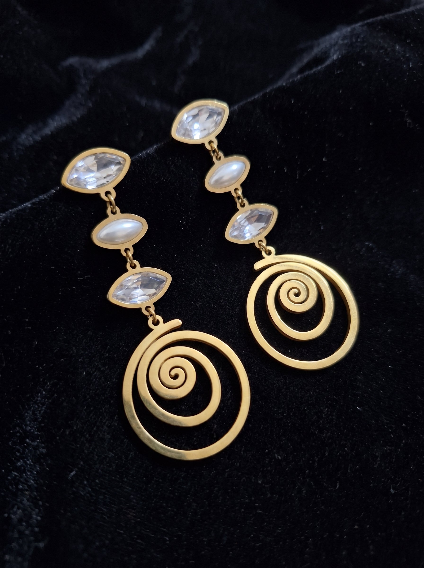 Anti tarnish earring 48