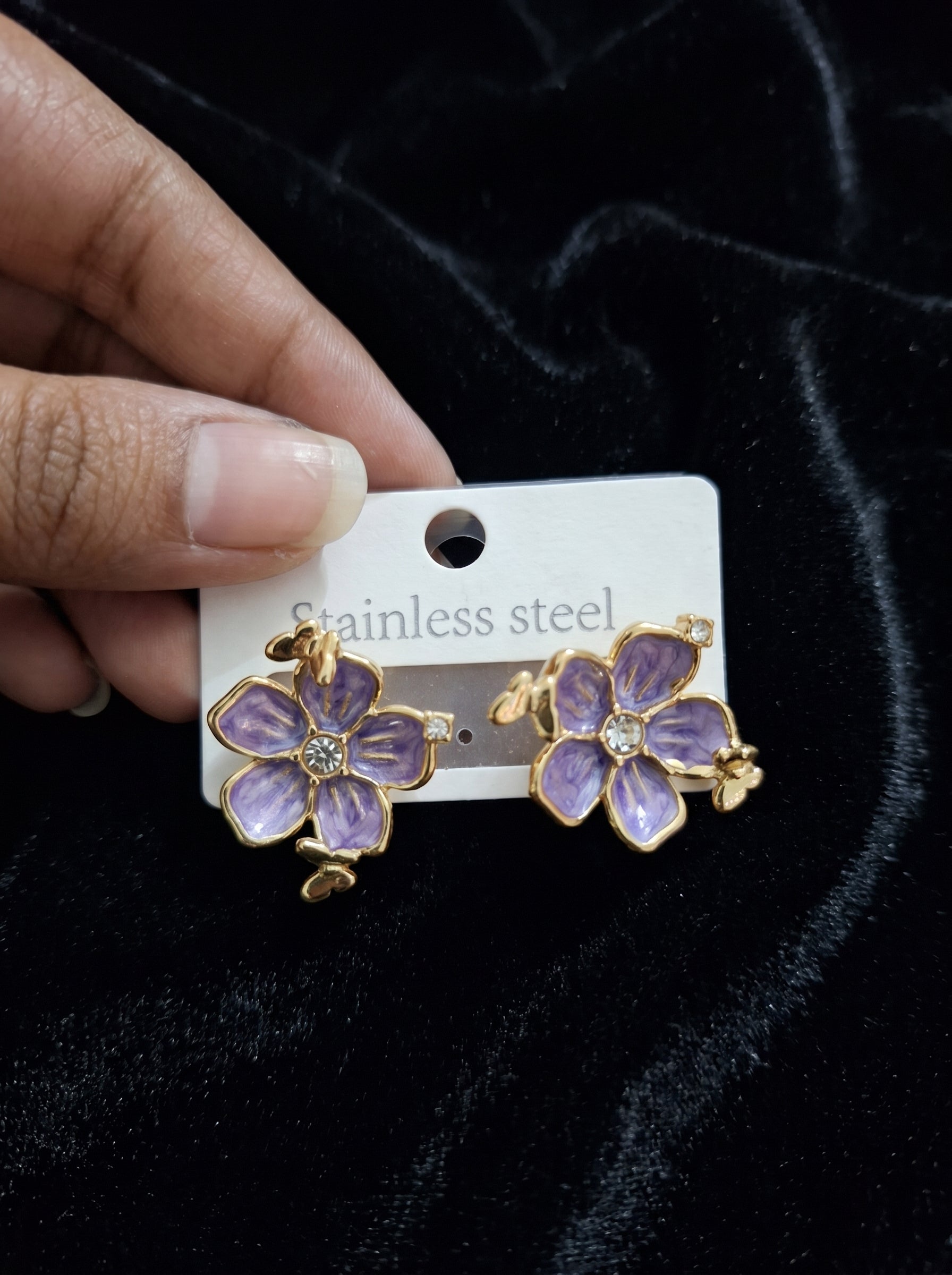 Anti tarnish earring 19