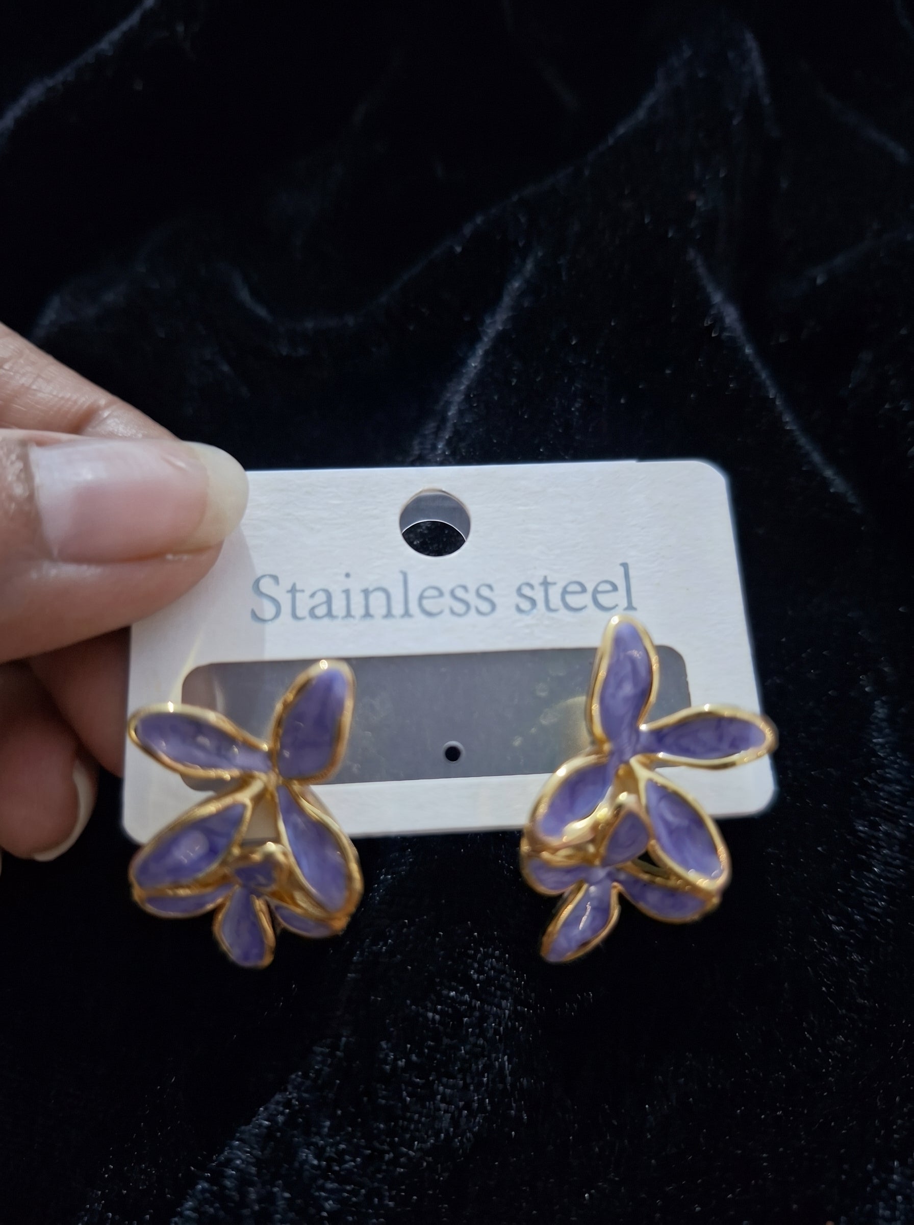 Anti tarnish earring 12