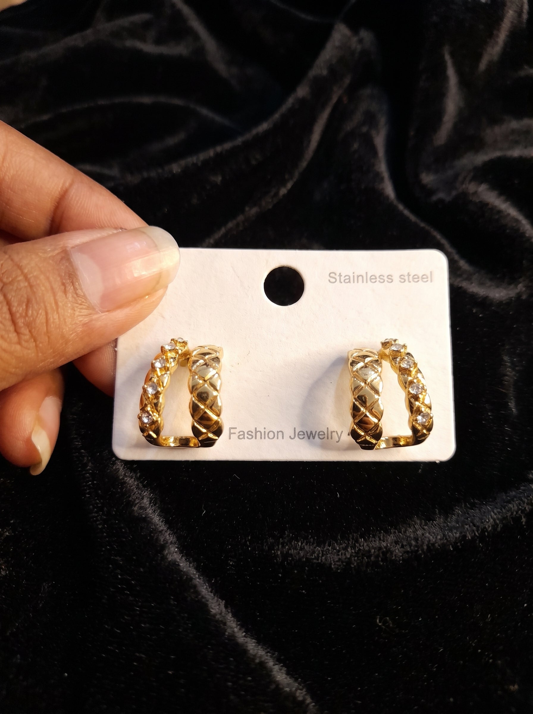 Anti tarnish earring 14