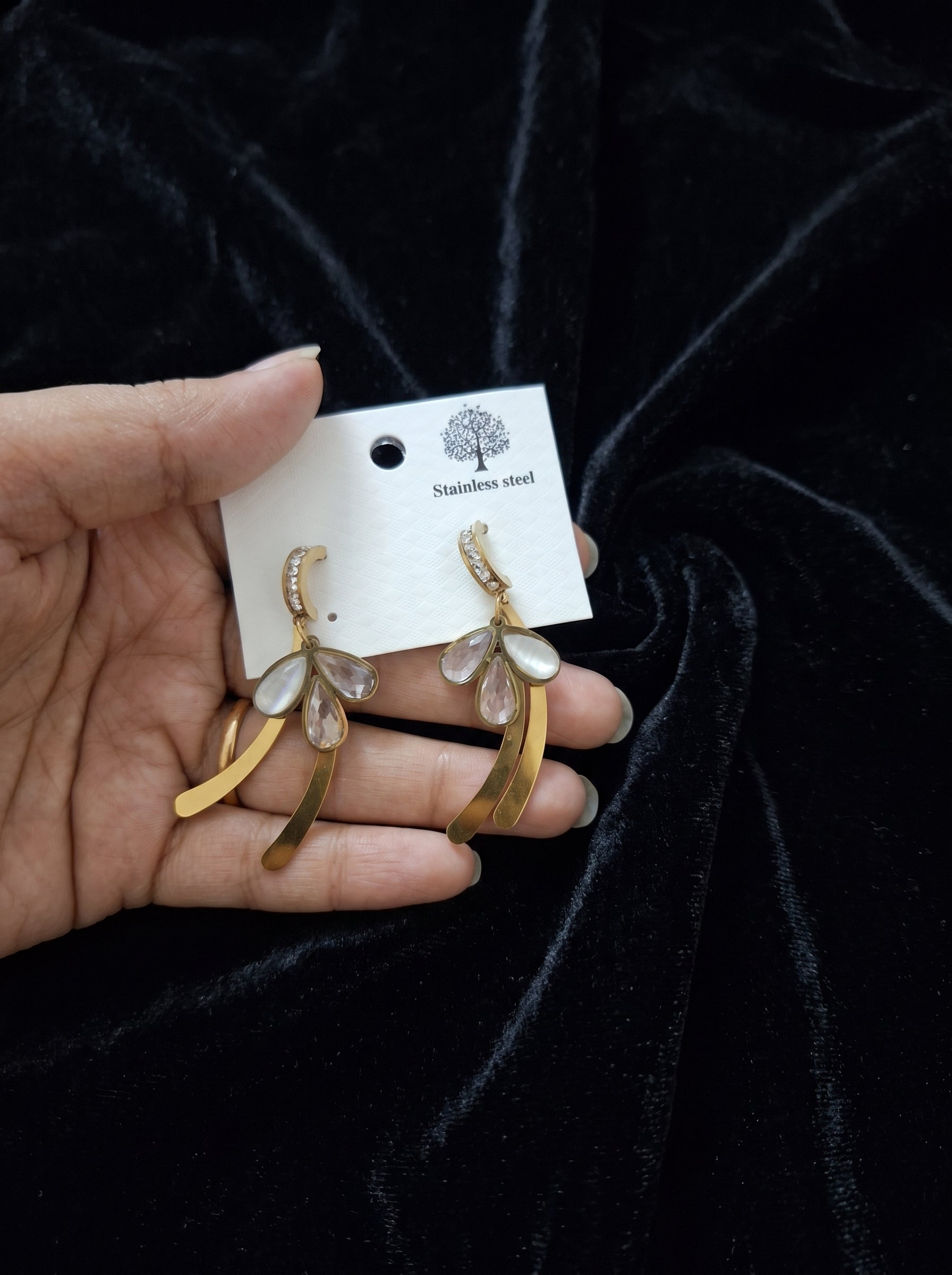 Anti tarnish earring 13